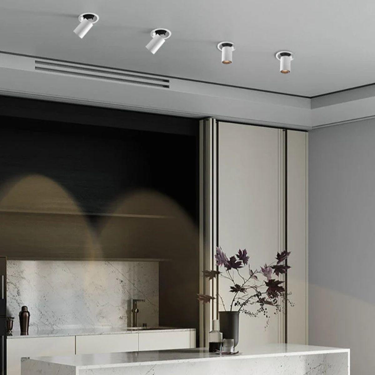 Adjustable Recessed Ceiling Downlight For Indoor Lighting