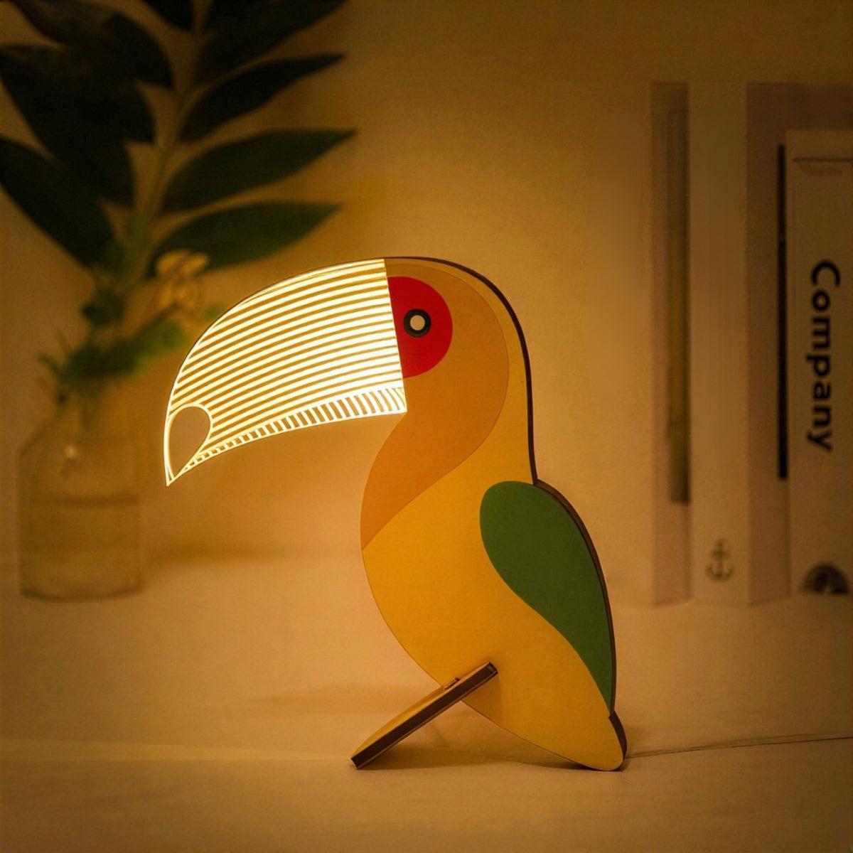 Animal Table Lamp For Childrens Nursery Night Light