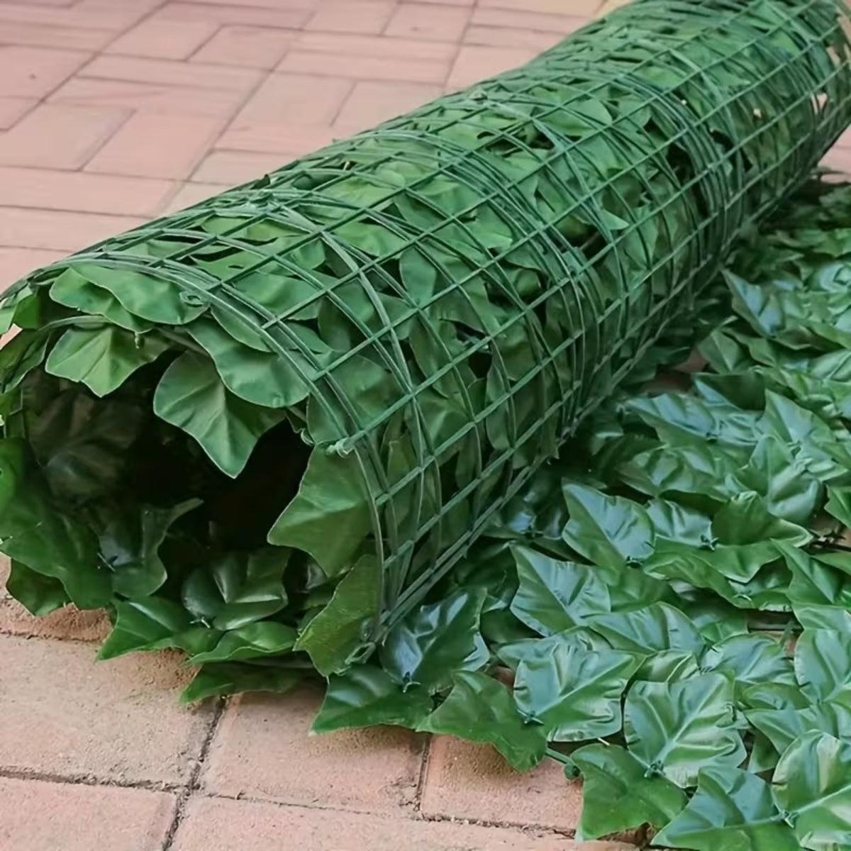 Artificial Ivy Vine Leaf Panels For Fence Privacy Screening