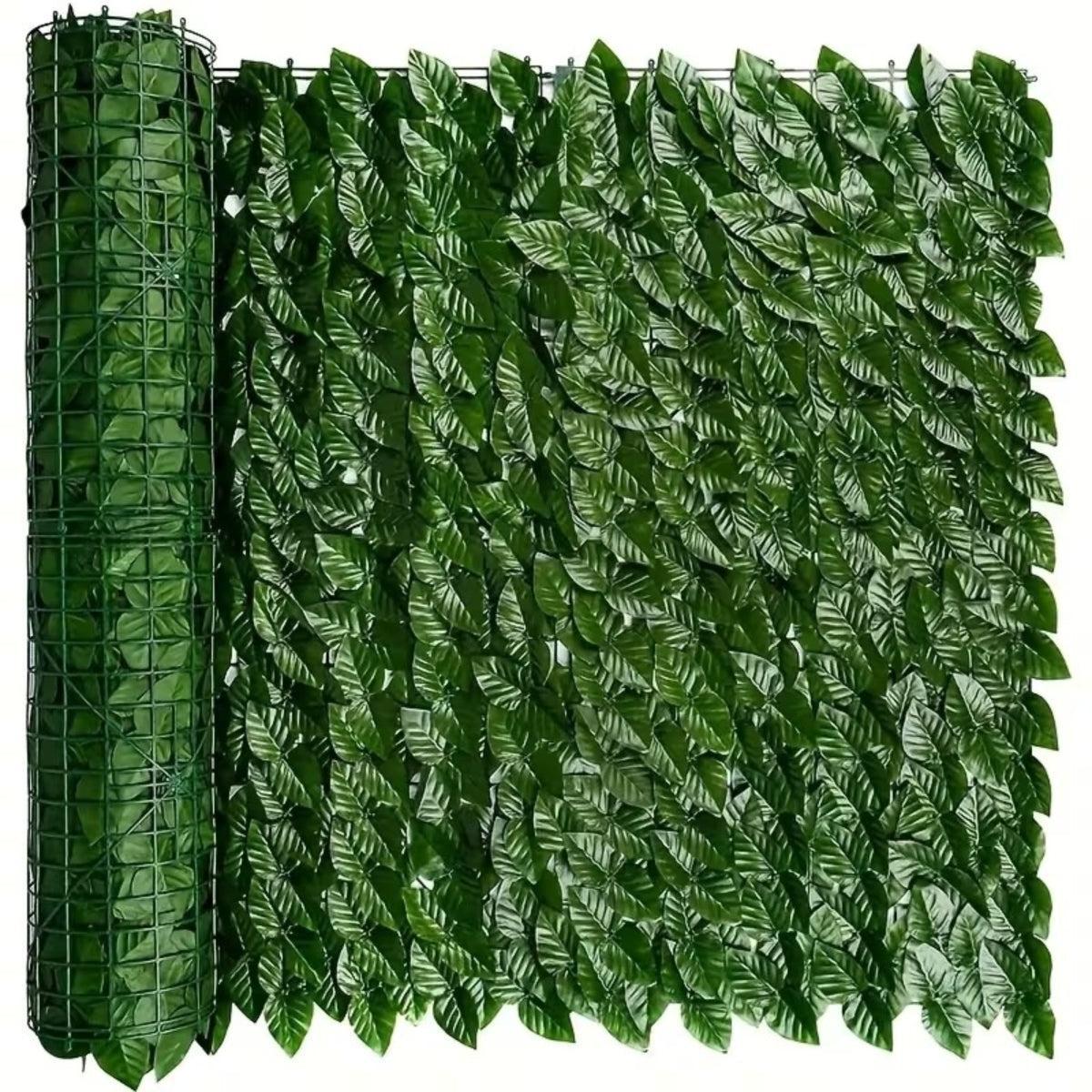 Artificial Ivy Vine Leaf Panels For Fence Privacy Screening