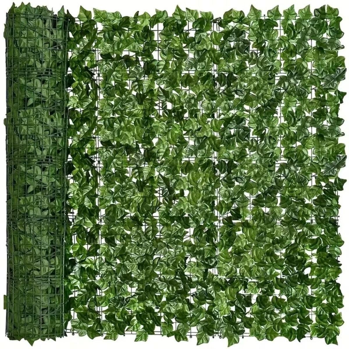 Artificial Ivy Vine Leaf Panels For Fence Privacy Screening