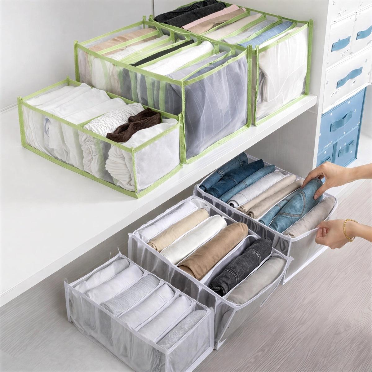 Closet Drawer Organizer With Dividers For Clothes