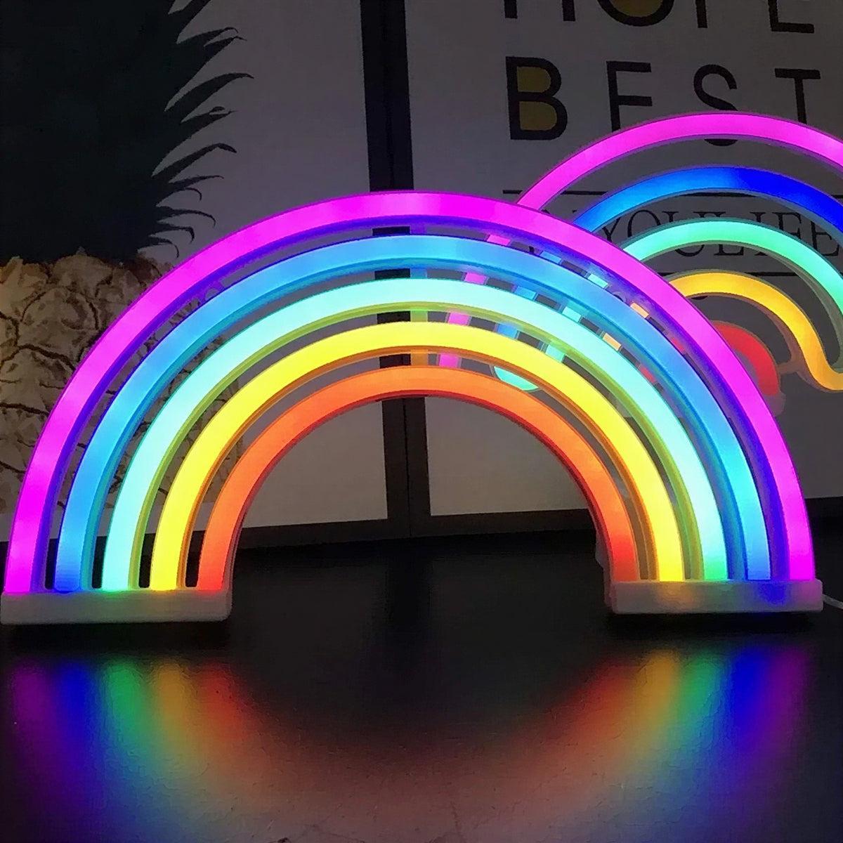 Cordless Rainbow Styled Table Lamp