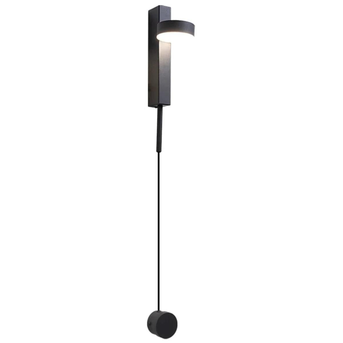 Dimmable Wall Sconce Lighting Fixture With Adjustable Head