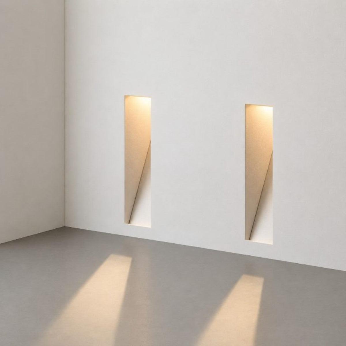 Indoor Stairwell Light Fixtures With Recessed Design