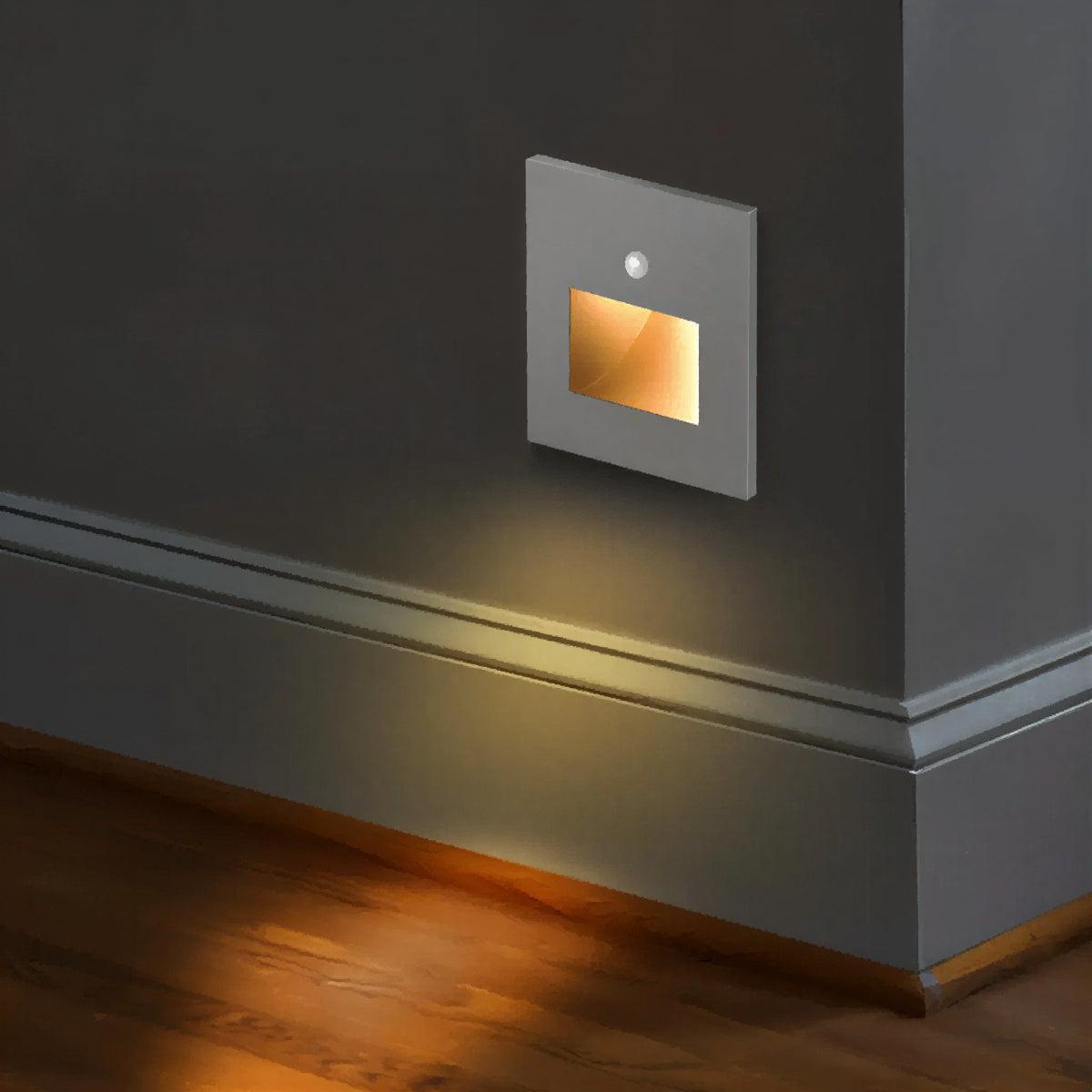 LED Motion Sensor Step Light For Staircases And Hallways