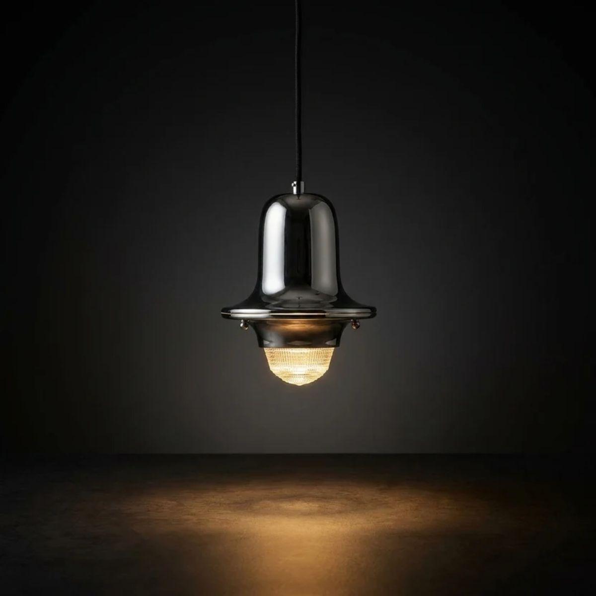 Minimalist Metal Pendant Light with Geometric Bauhaus Design