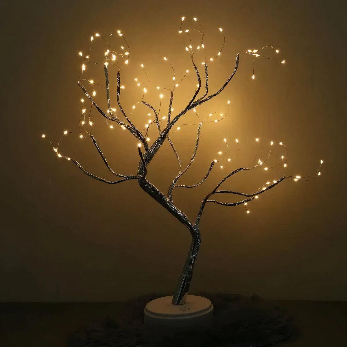 Model Tree Table Lamp With Warm Ambient Light On 108 Branches