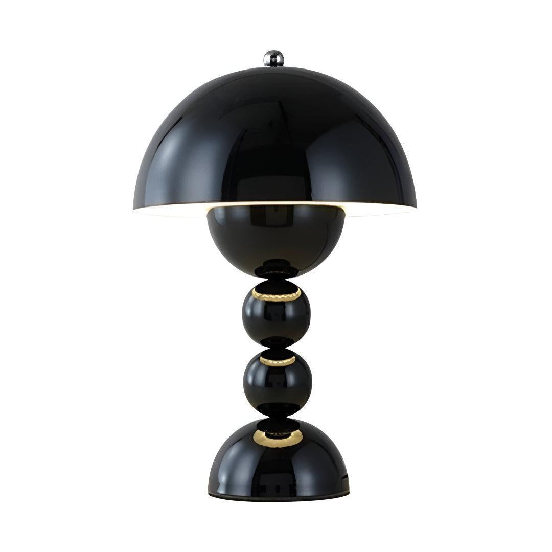 Mushroom Styled Portable Cordless Table Lamp With Minimalist Rechargeable Lighting