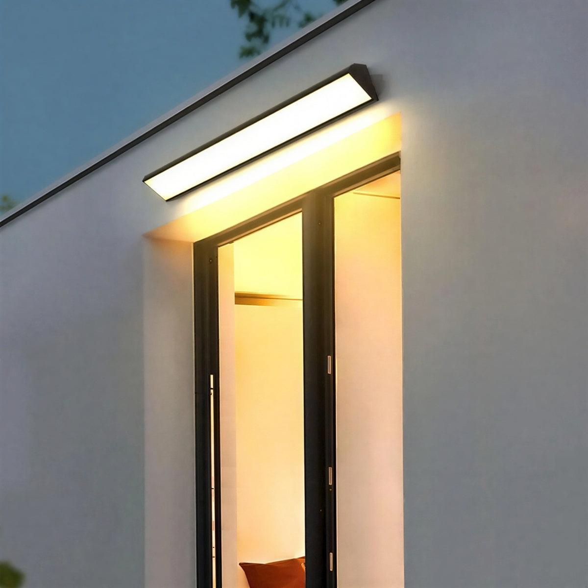 Outdoor Above Doorway Wall Sconce Light Fixture