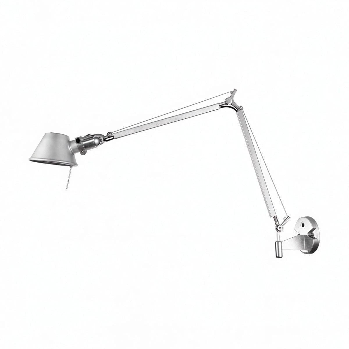 Swing Arm Wall Sconce Light With Long Adjustable Arm