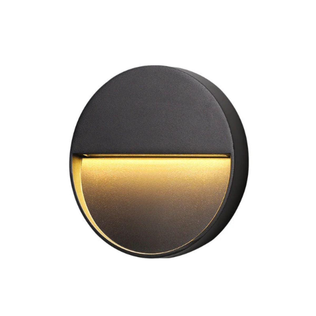 Circular Wall Mounted Sconce Light Fixture For Hallway And Staircase