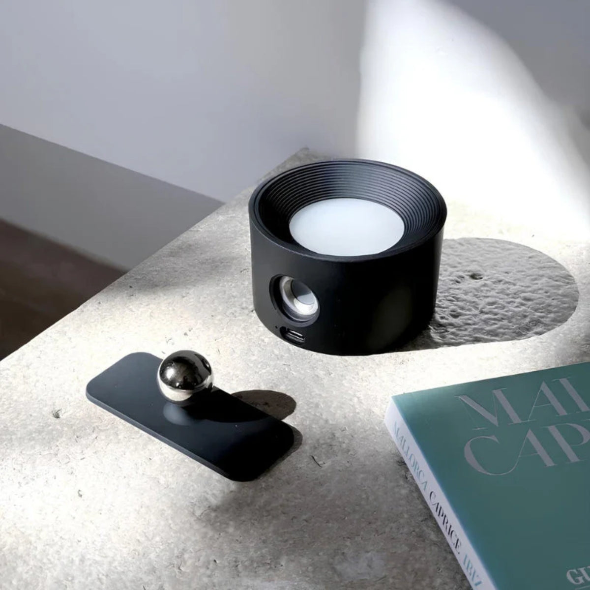 Motion Sensor Stick On Wall Light With Rechargeable Battery And Adjustable Angle