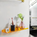 Modern Acrylic Floating Wall Shelf For Home Organization