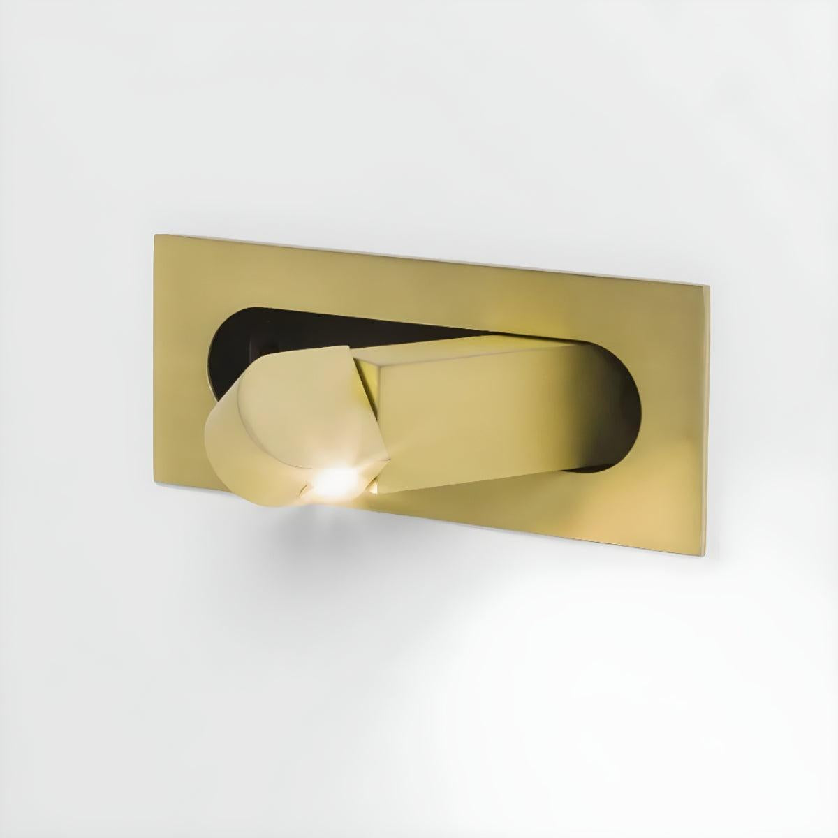 Adjustable Embedded Wall Mounted Bedside Reading Light With Focused Lighting