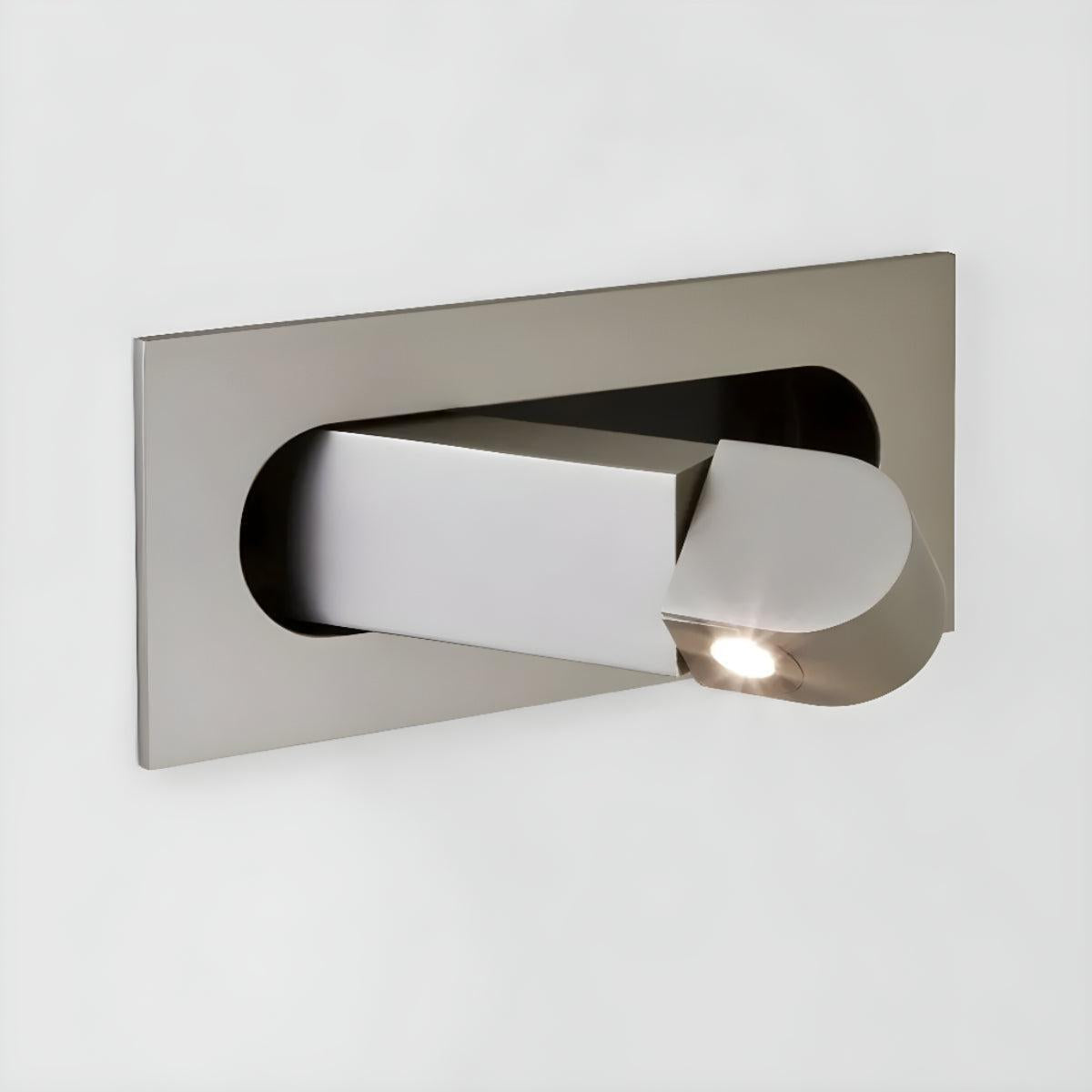 Adjustable Embedded Wall Mounted Bedside Reading Light With Focused Lighting
