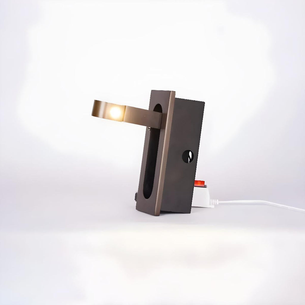 Adjustable Embedded Wall Mounted Bedside Reading Light With Focused Lighting