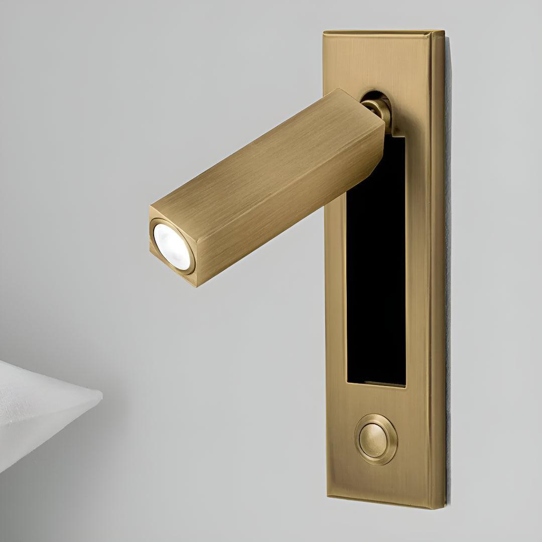 Adjustable Recessed Wall Bedside Reading Lamp Sconce Light With Precision Lighting