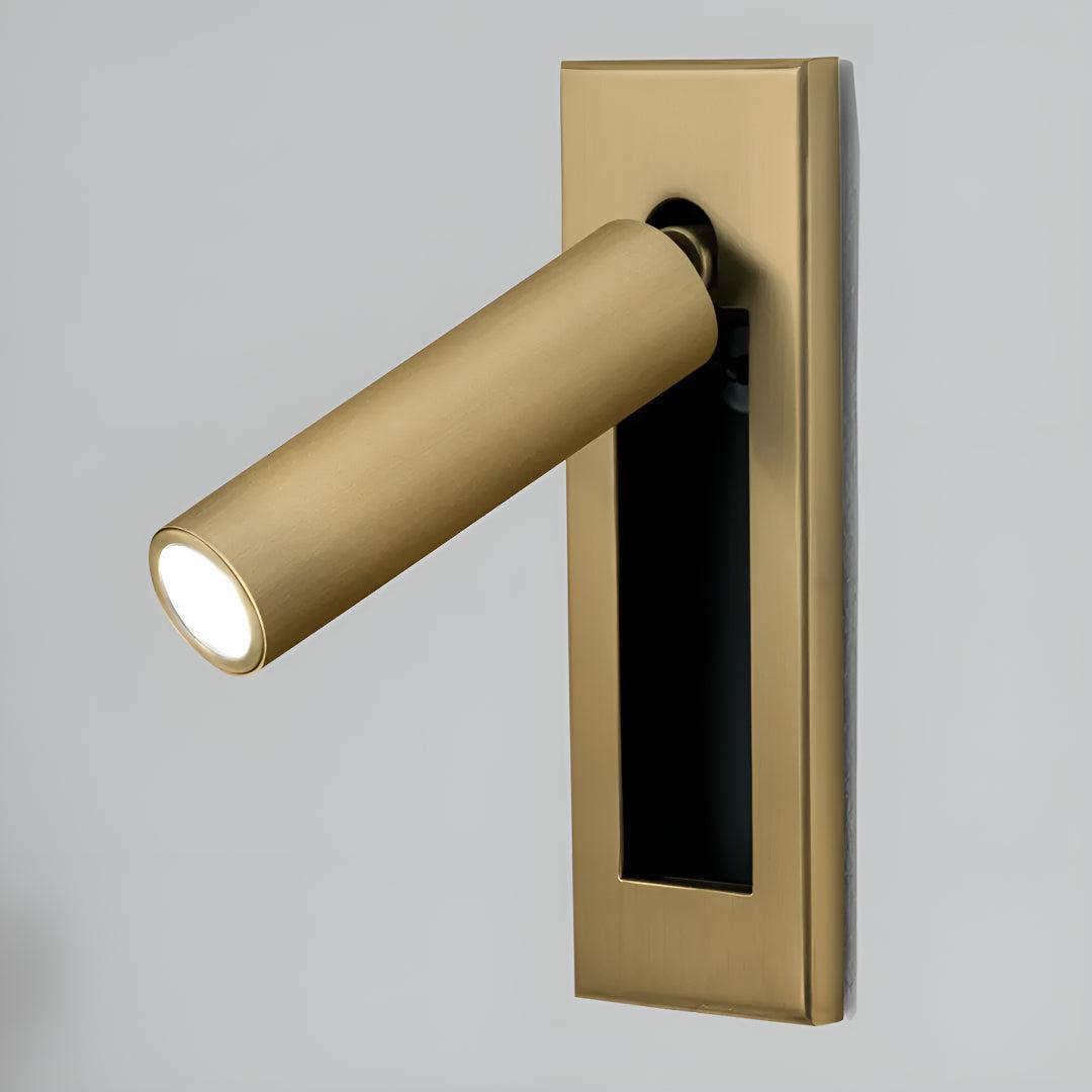 Adjustable Recessed Wall Bedside Reading Lamp Sconce Light With Precision Lighting