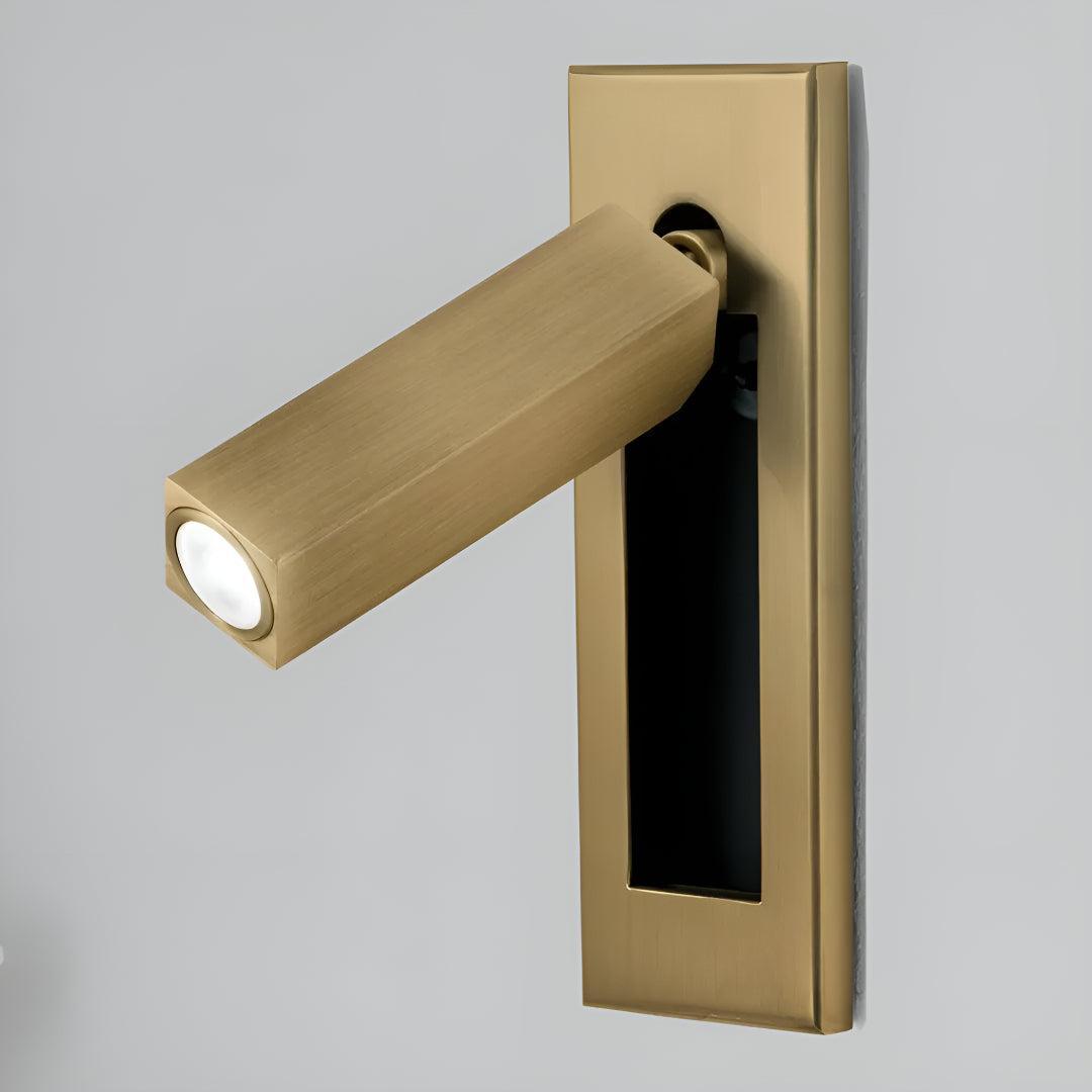 Adjustable Recessed Wall Bedside Reading Lamp Sconce Light With Precision Lighting