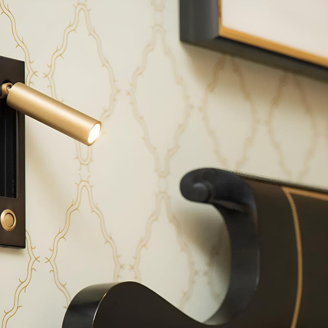 Adjustable Recessed Wall Bedside Reading Lamp Sconce Light With Precision Lighting
