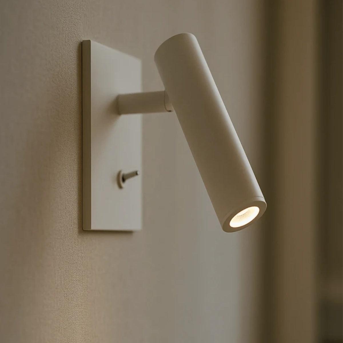Adjustable Wall Mounted Reading Sconce Light Fixture With Toggle Switch