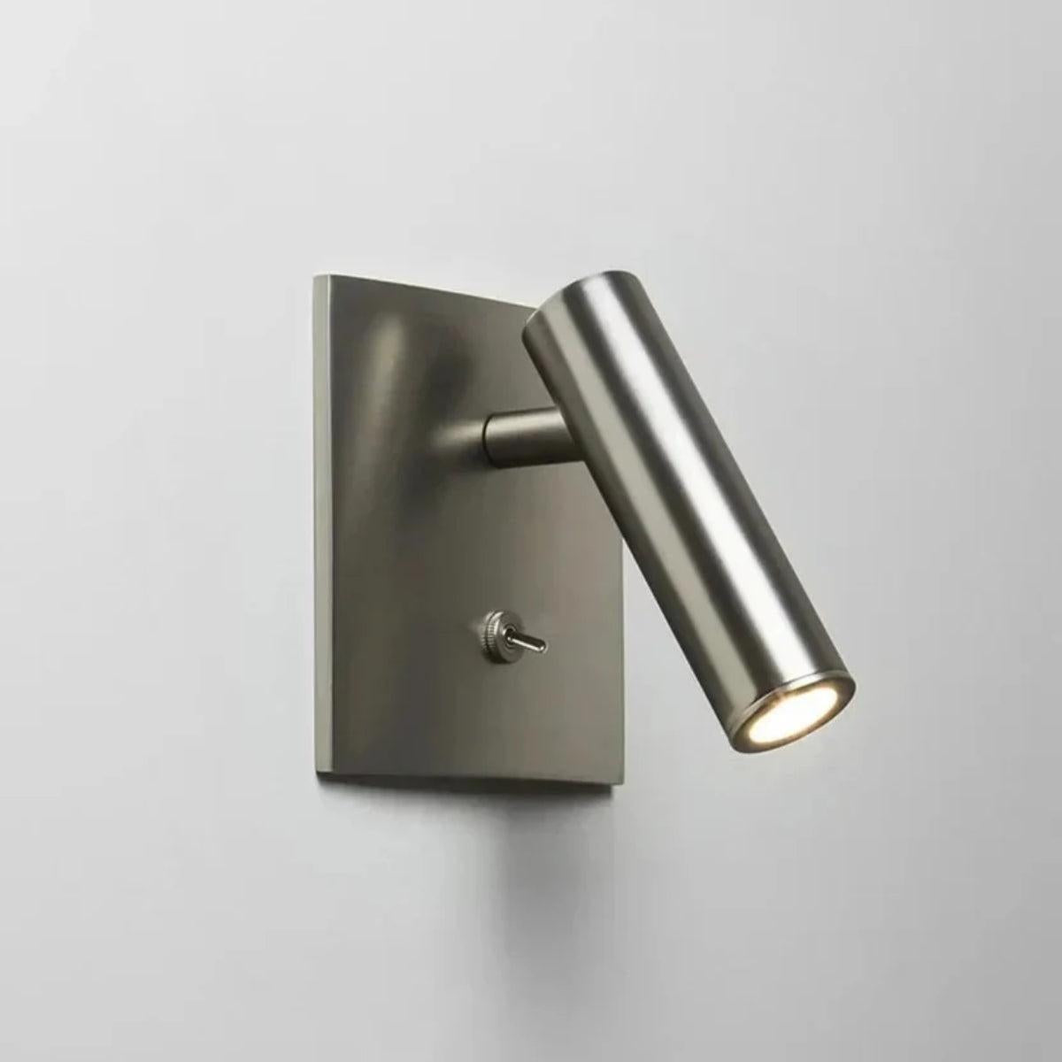 Adjustable Wall Mounted Reading Sconce Light Fixture With Toggle Switch
