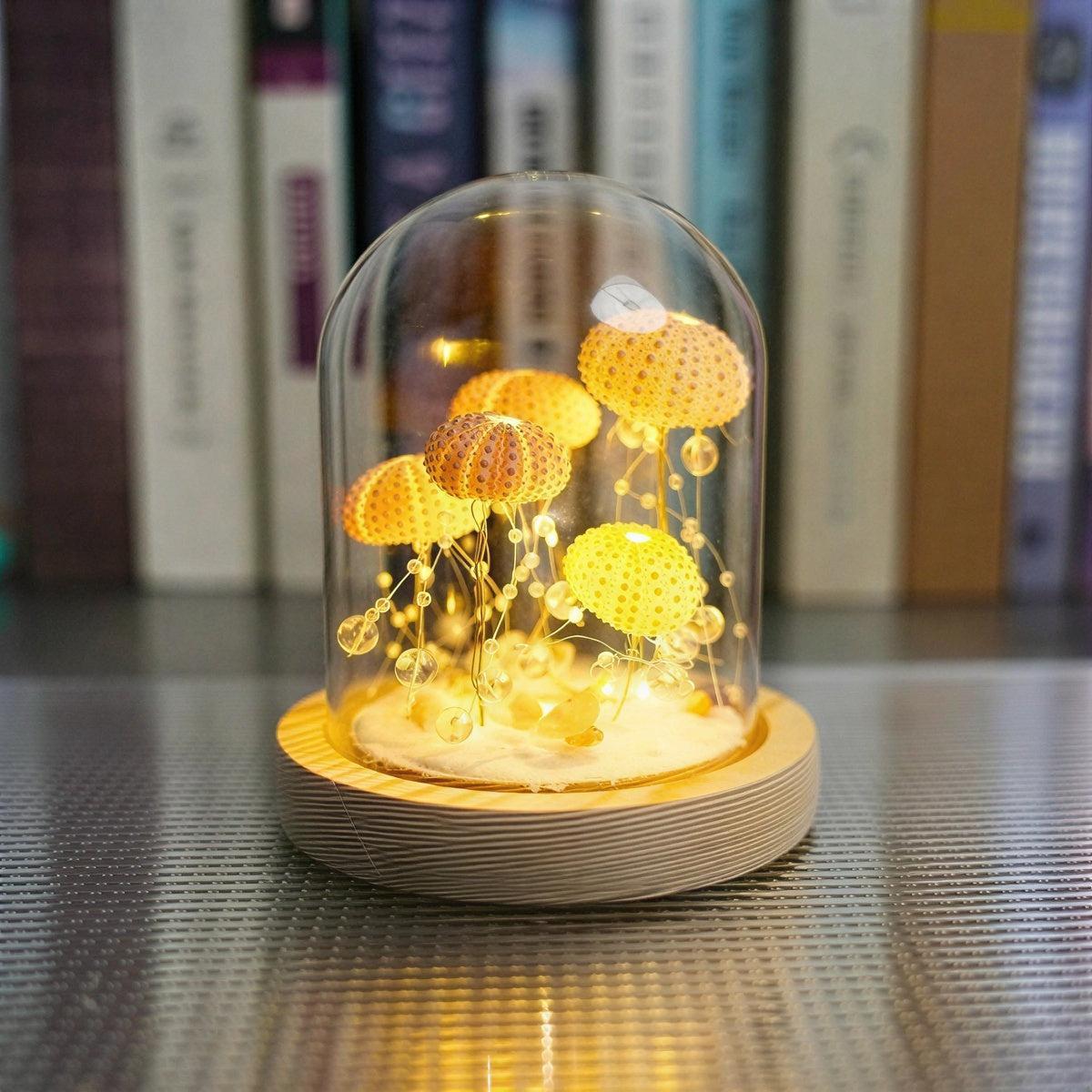Aesthetic Sea Urchin Table Lamp Night Light