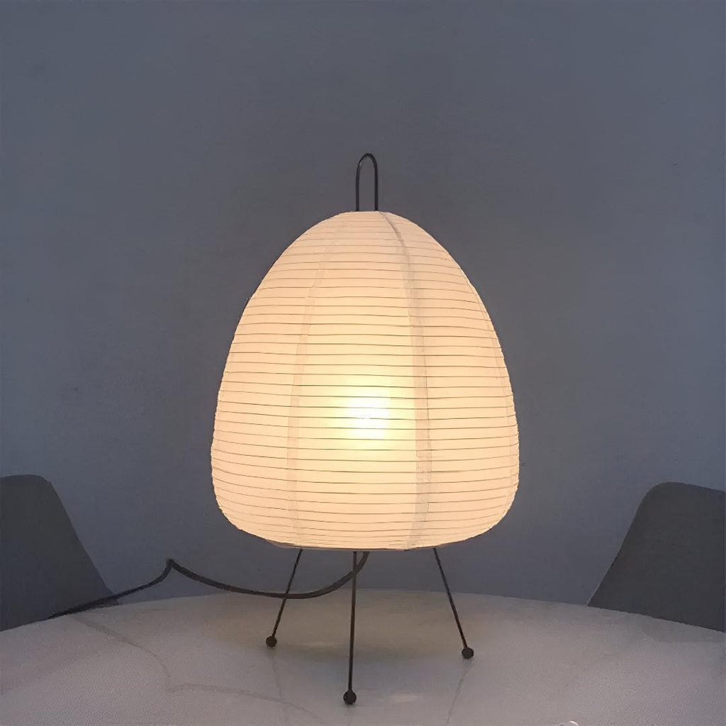 Akari Rice Paper Lantern Lamp With Tripod Stand