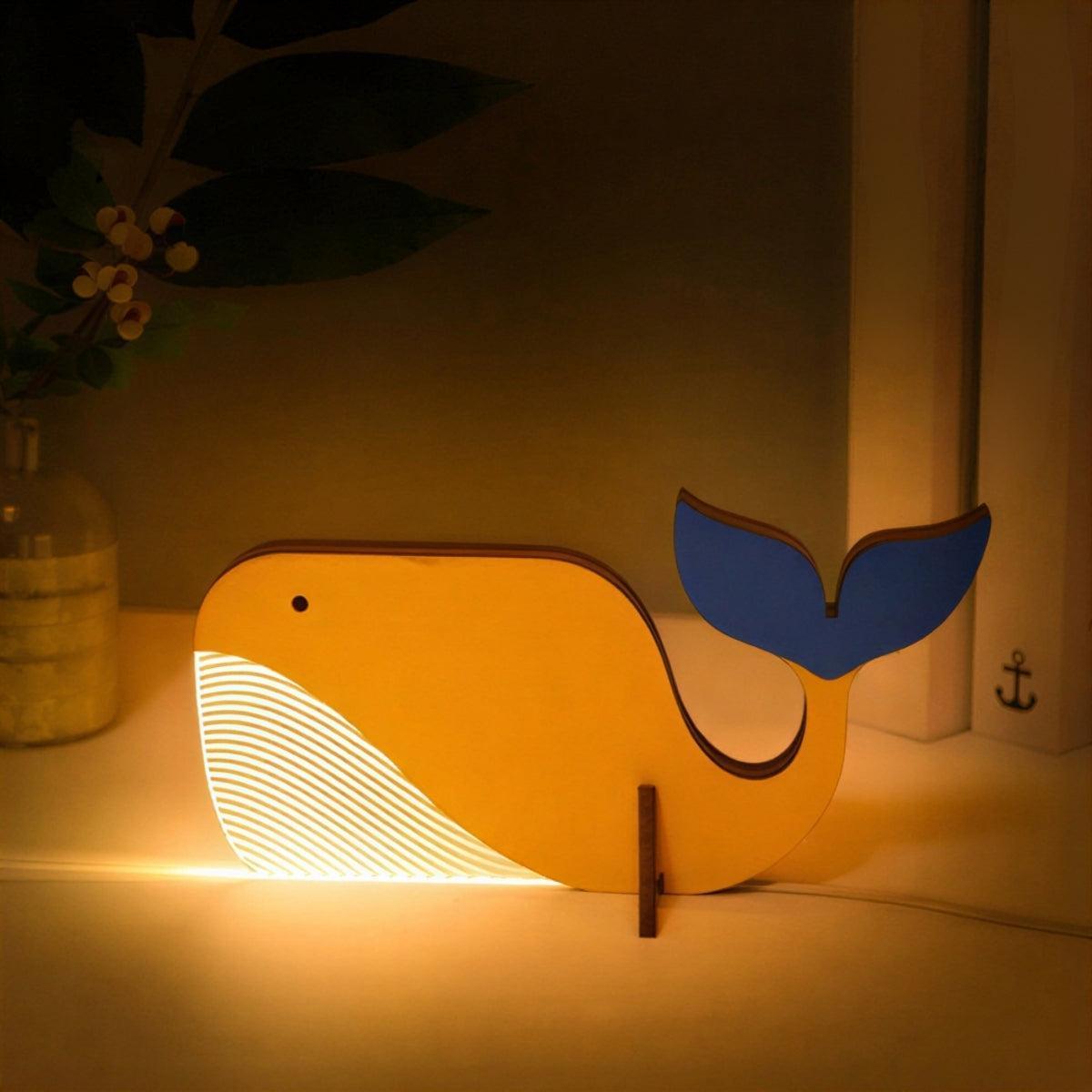 Animal Table Lamp For Childrens Nursery Night Light