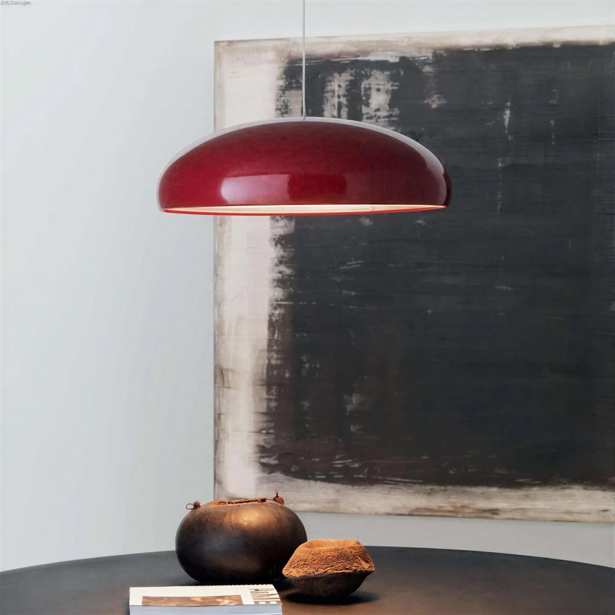 Artistic Deco Pendant Lighting With Dome Shade Fixture