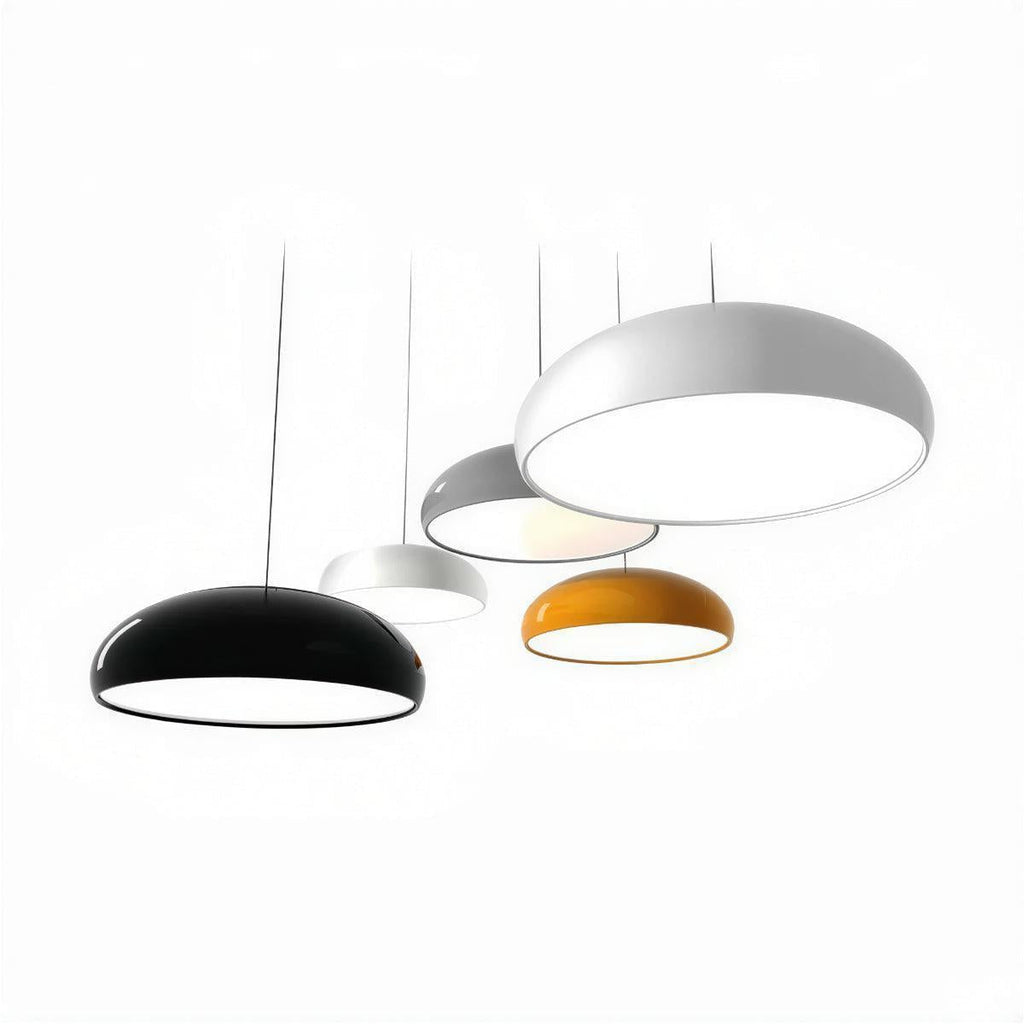 Artistic Deco Pendant Lighting With Dome Shade Fixture