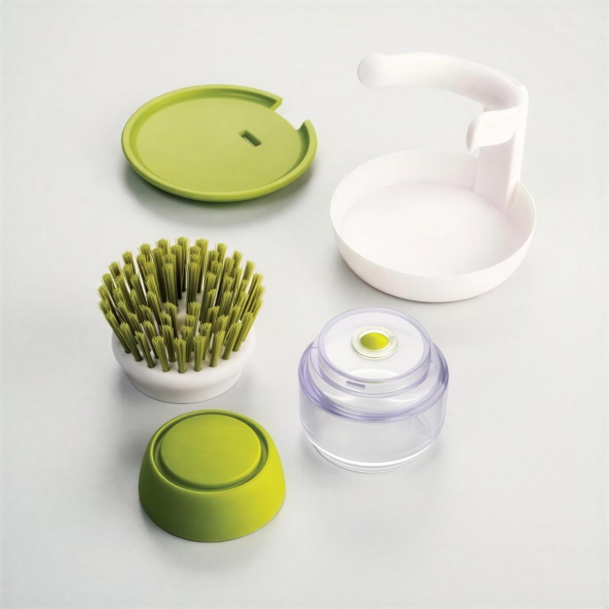 Automatic Soap Dispensing Dish Scrub Brush