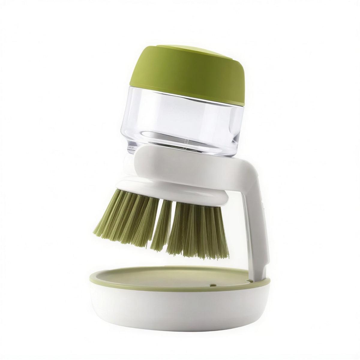 Automatic Soap Dispensing Dish Scrub Brush