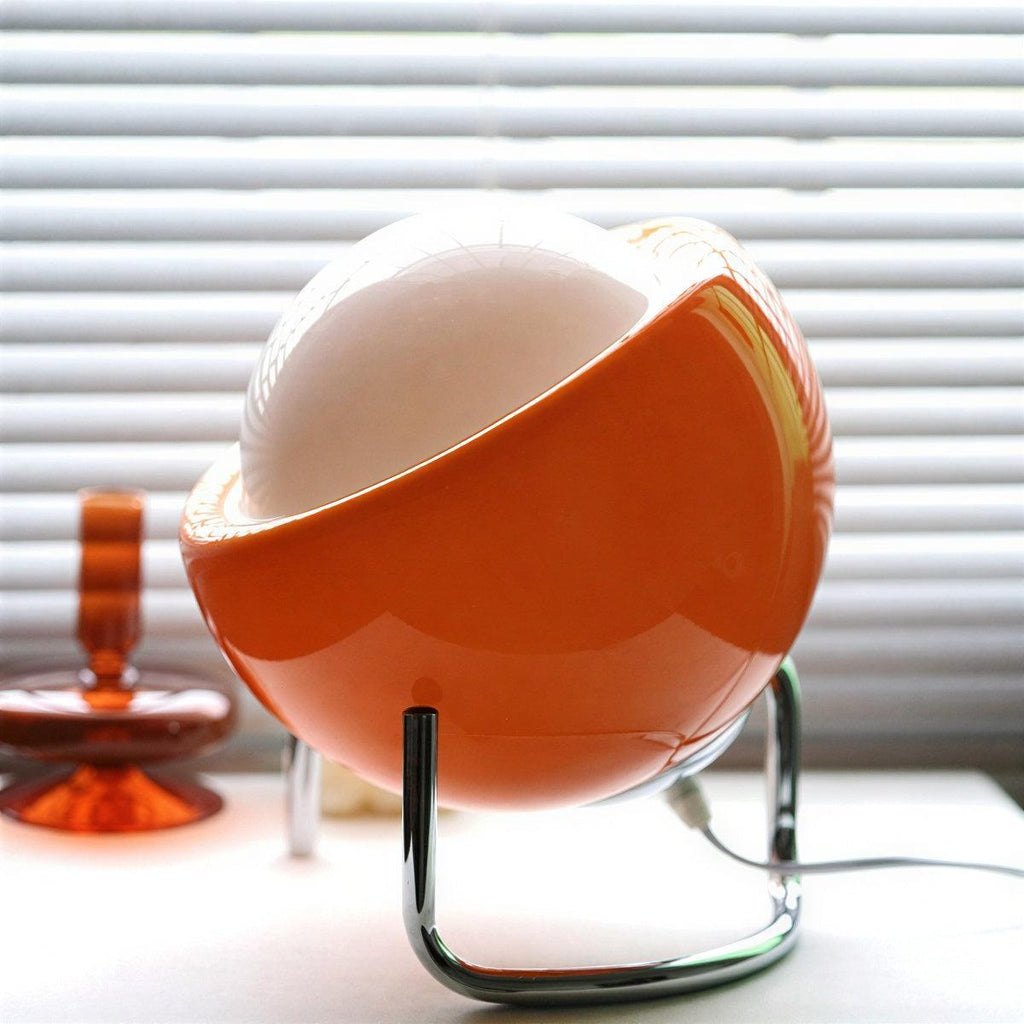 Bauhaus Styled Table Lamp With Spherical Design