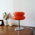 Bauhaus Table Light With Double Layered Silhouette Design