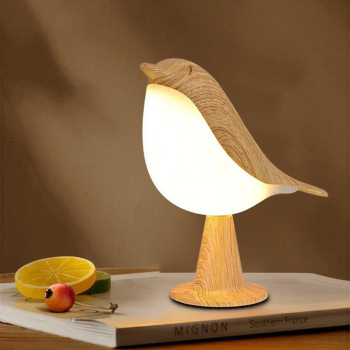Bird Styled Nightstand Lamp For Bedside And Desk