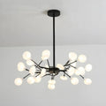 Ceiling Light With Modern Firefly Sputnik Branching Chandelier Design