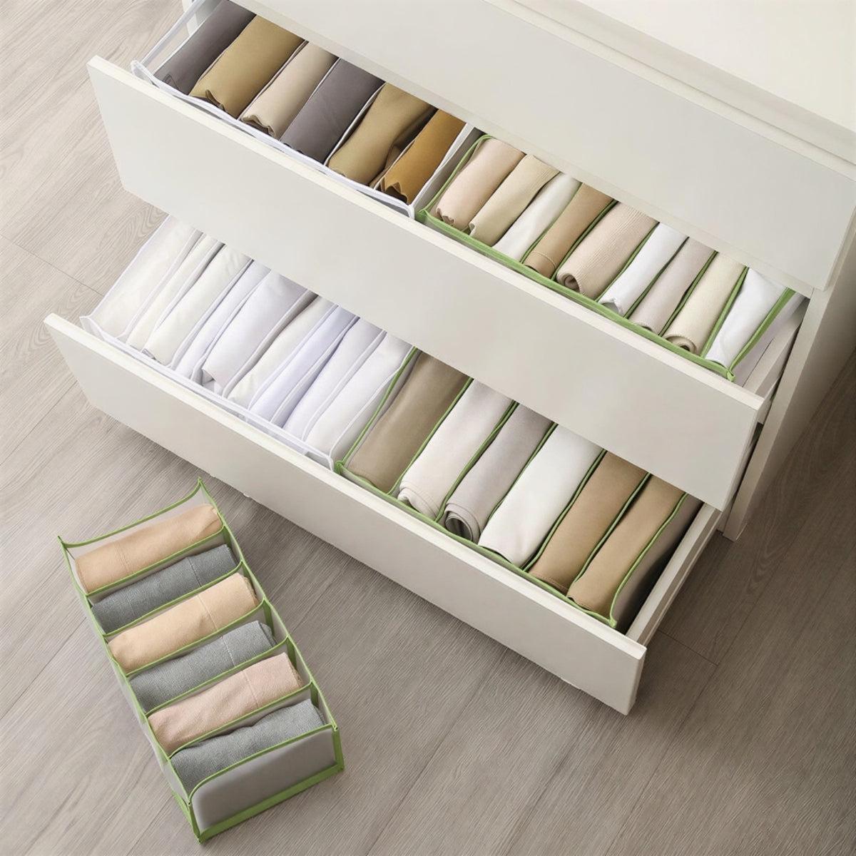 Closet Drawer Organizer With Dividers For Clothes