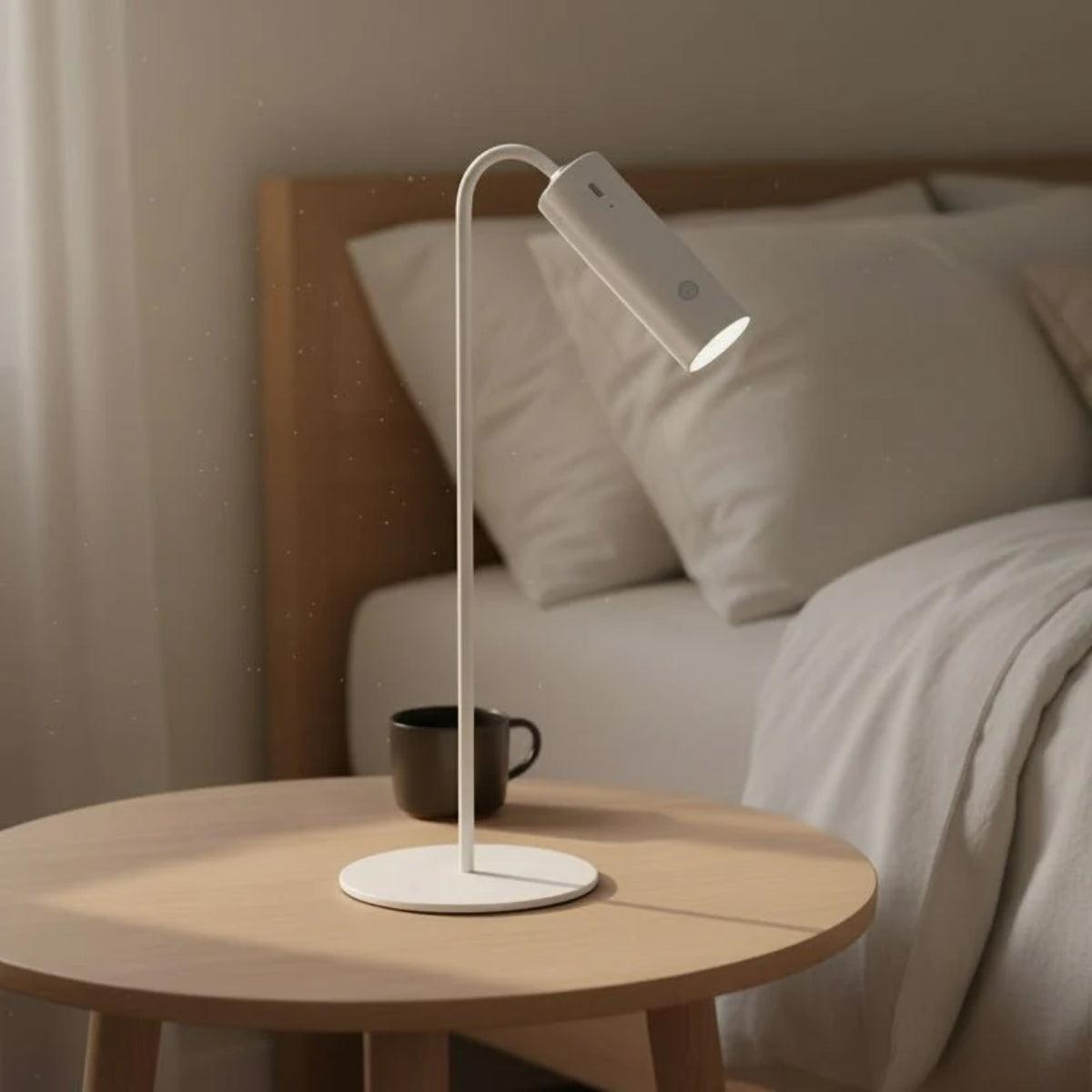 Cordless Table Lamp With Battery Operated Reading Light