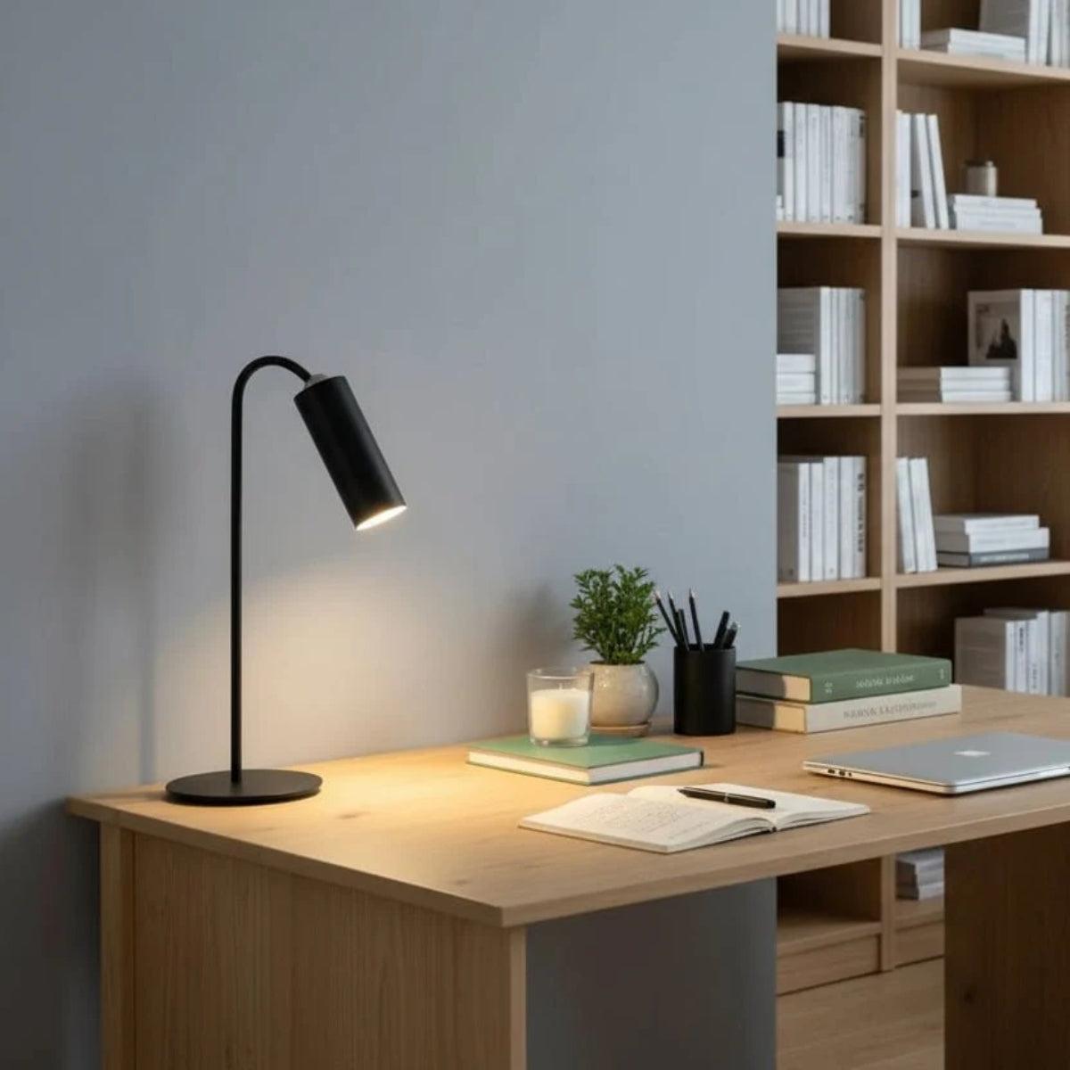 Cordless Table Lamp With Battery Operated Reading Light
