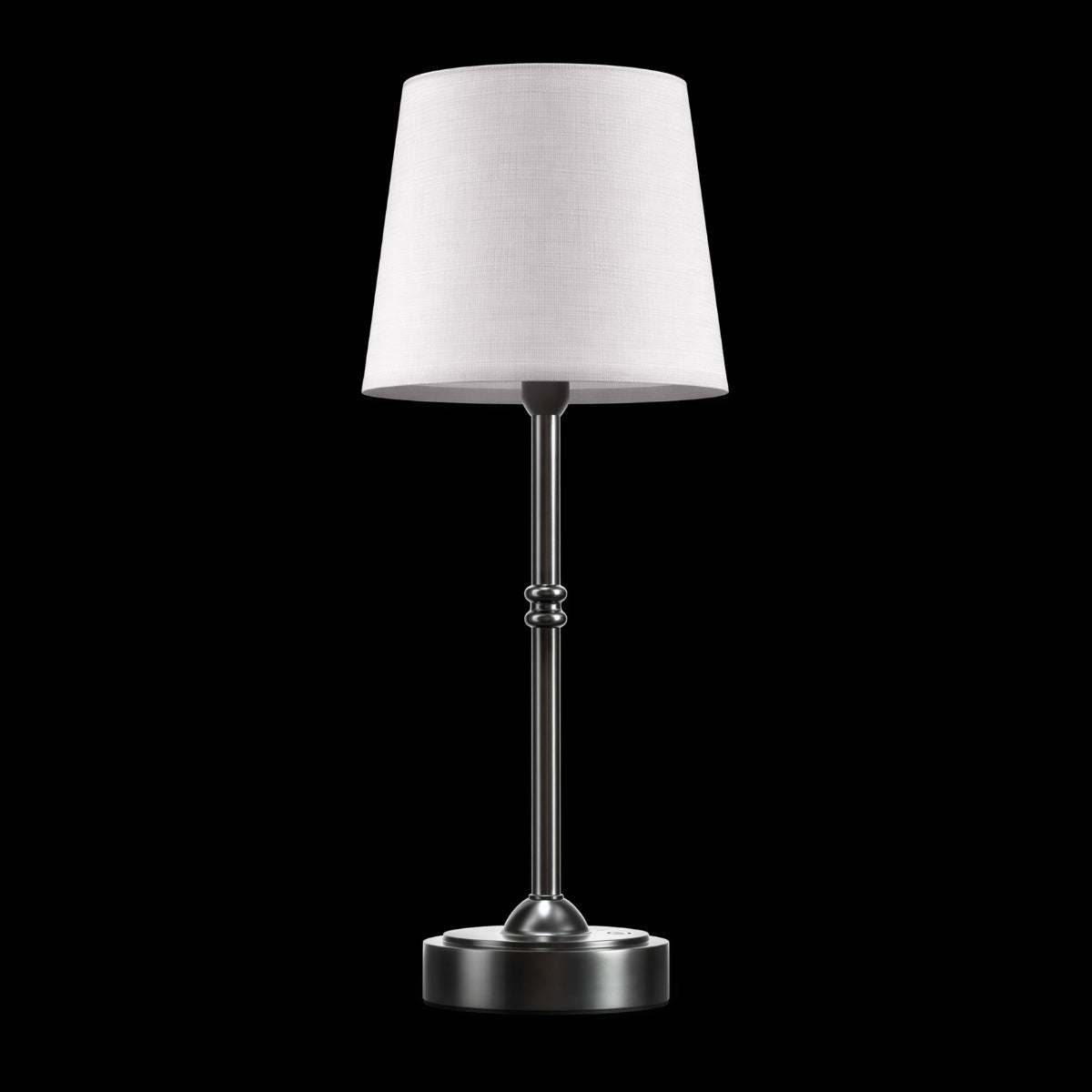Cordless Table Lamp With Shade And Battery Operated LED Light