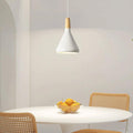 Creative Wooden Nordic Hanging Pendant Light Fixture For Kitchen Island And Dining Room Lighting