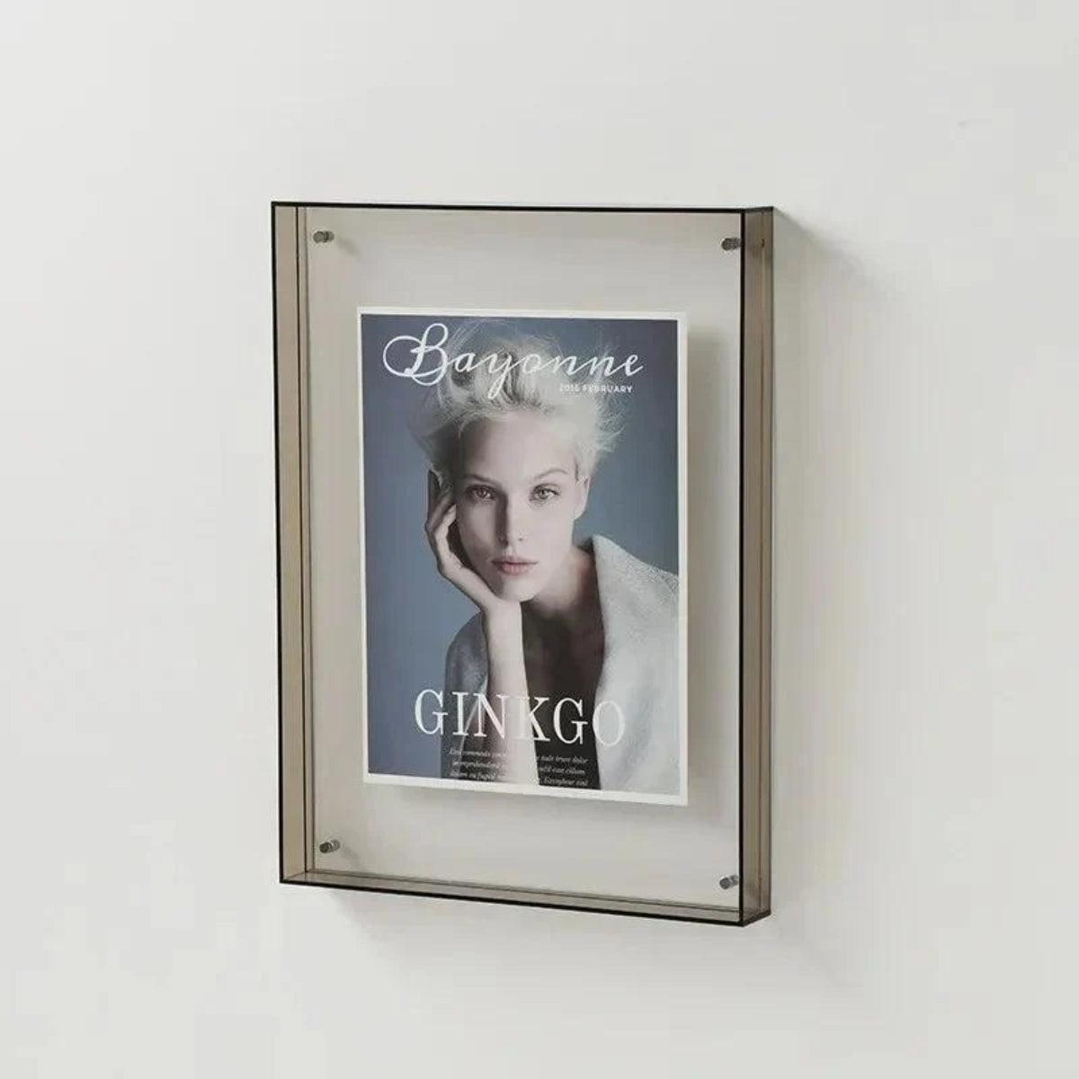 Custom Picture Frame With Bold Vibrant Edge For Photos And Poster Display