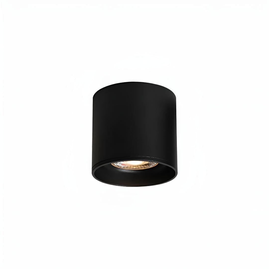 Cylindrical Recessed Ceiling Light Fixture For Spotlight Lighting