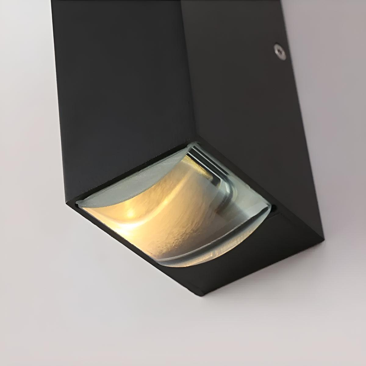 Double Beam Outdoor Light Fixture With Up Down Lighting