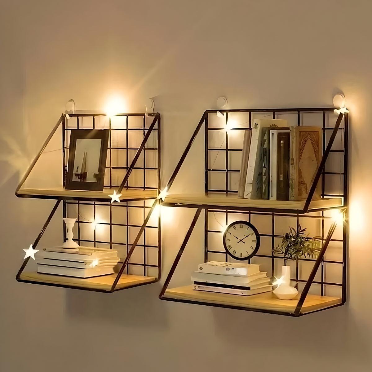 Floating Wall Mounted Shelves For Storage