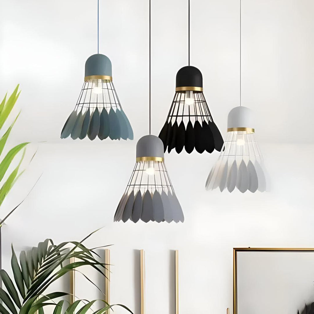 Flower Styled Layered Petal Floral Ceiling Pendant Light
