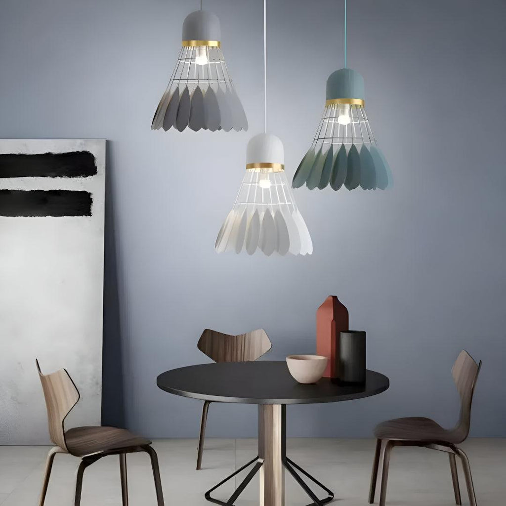 Flower Styled Layered Petal Floral Ceiling Pendant Light