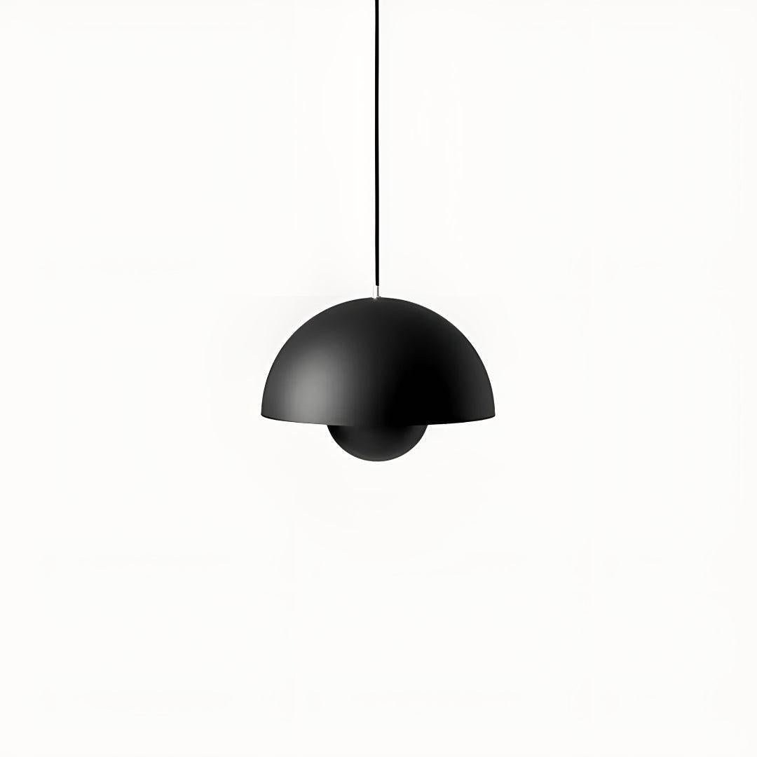 Flowerpot Styled Pendant Light With Flower Bud Design